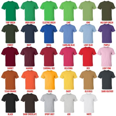 t shirt color chart - Bungo Stray Dogs Store