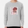 ssrcolightweight sweatshirtmensheather greyfrontsquare productx1000 bgf8f8f8 14 - Bungo Stray Dogs Store