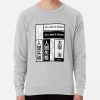 ssrcolightweight sweatshirtmensheather greyfrontsquare productx1000 bgf8f8f8 6 - Bungo Stray Dogs Store