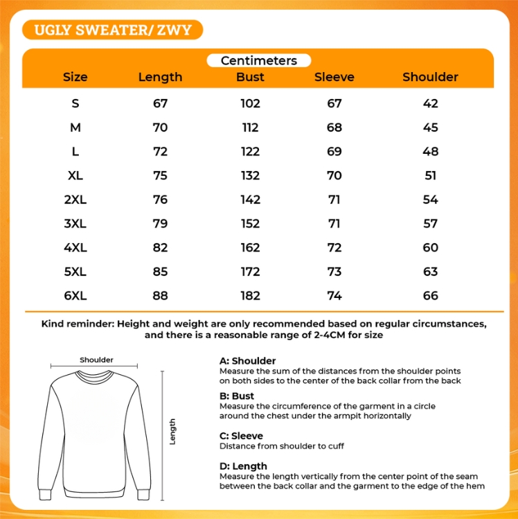 3D UGLY SWEATER - Bungo Stray Dogs Store